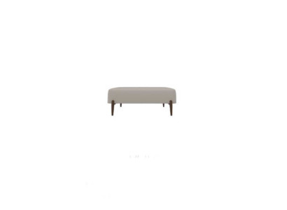 Taburete de lujo para mayor comodidad en el dormitorio con diseño moderno de reposapiés.